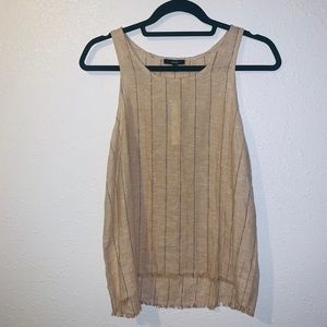 ✨Beautiful Drew Natural Burlap Teagan Tank Top✨